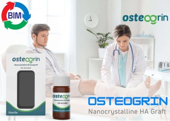 OSTEOGRIN NANOCRYSTALINE HA BONEGRAFT 3 GR